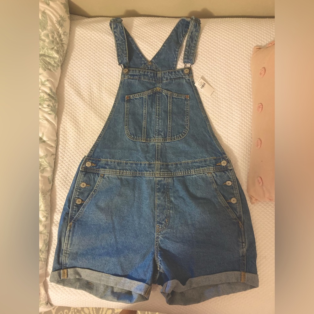 Women’s Overalls Slouchy Straight Non-Stretch Size Medium